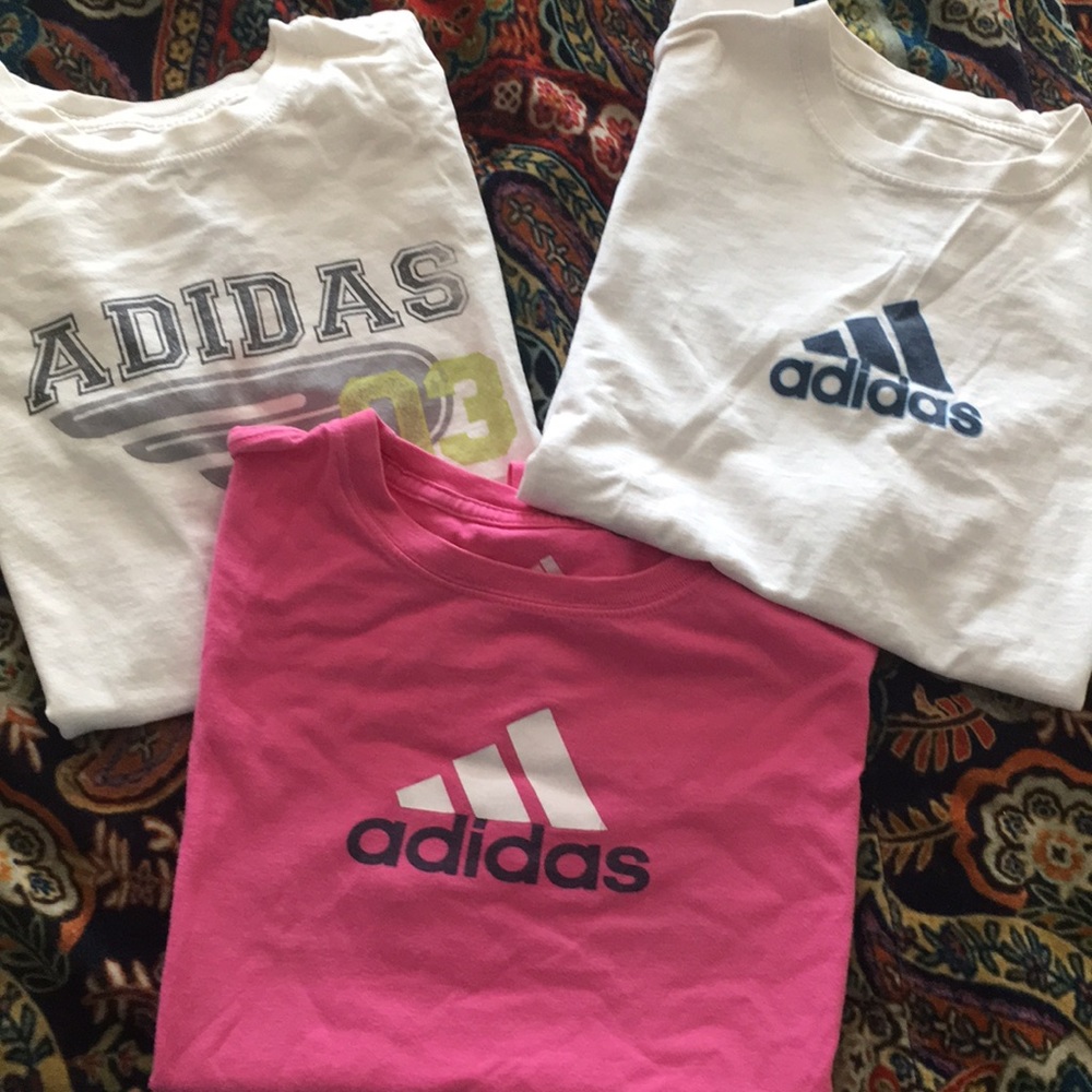 bundle of 3 adidas t-shirts